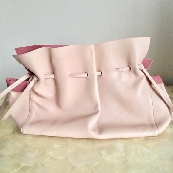 Mansur Gavriel Handbags - Mini Lambskin Leather Drawstring Bag